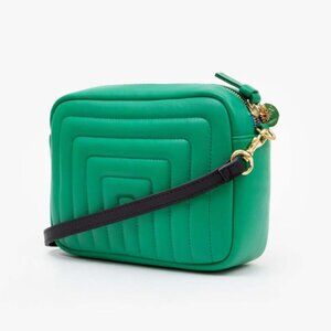 Defying Gravity: Emerald Quilted Crossbody by Clare V.